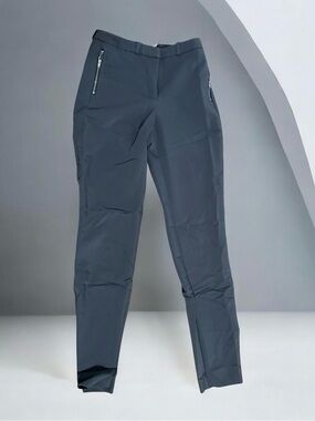 H&M Slim Tapered Zip-Pocket Pants in Charcoal